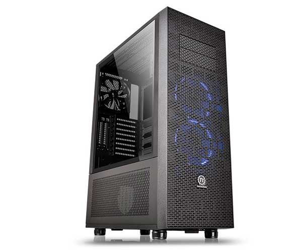 Gabinete Thermaltake Core X71 TG Vidro Temperado Preto, CA-1F8-00M1WN-02