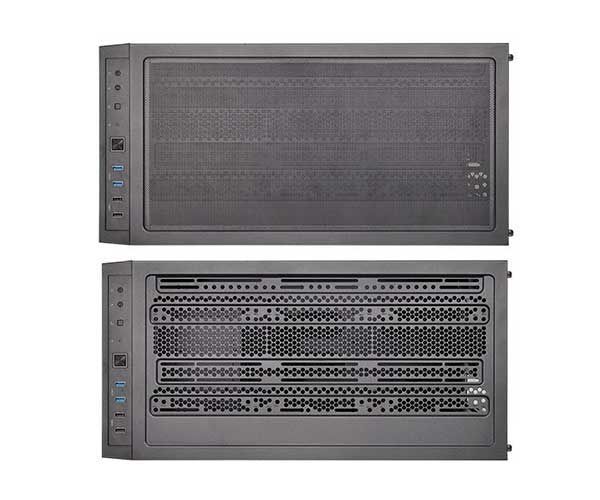 Gabinete Thermaltake Core X71 TG Vidro Temperado Preto, CA-1F8-00M1WN-02