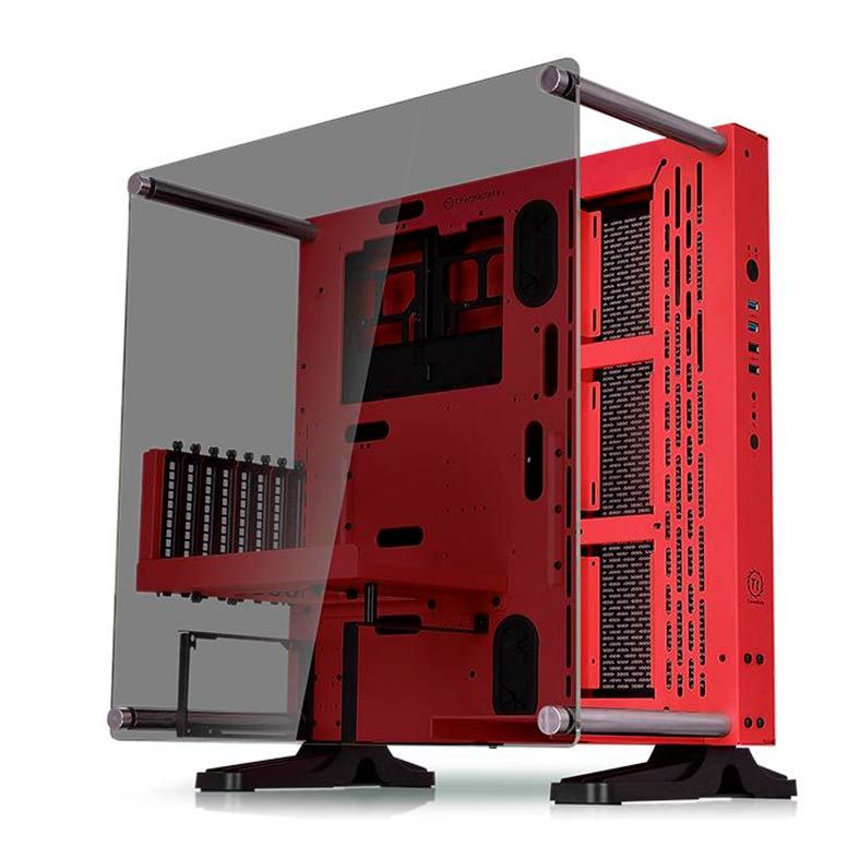 Gabinete Thermaltake Core P3 TG Red Edition Window, CA-1G4-00M3WN-03