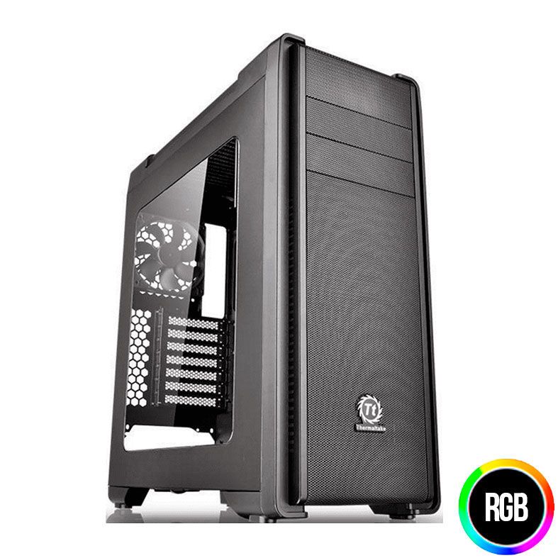 Gabinete Thermaltake Versa C21 RGB, CA-1G8-00M1WN-00
