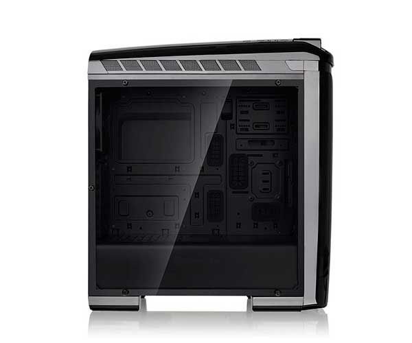 Gabinete Thermaltake Versa C22 RGB Preto + Fonte 700W e Water Cooler 240 RGB, CA-1G9-00M1WN-03