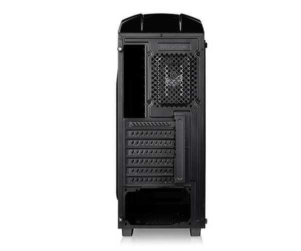 Gabinete Thermaltake Versa N27 Preto Com LED Azul, CA-3H6-50M1WU-01 + Fonte Smart White 500W 80Plus