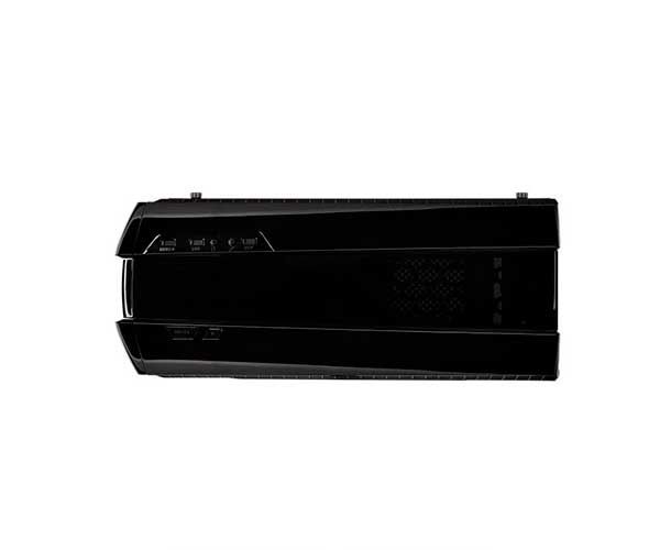 Gabinete Thermaltake Versa N27 Preto Com LED Azul, CA-3H6-50M1WU-01 + Fonte Smart White 500W 80Plus