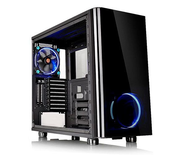 Gabinete Thermaltake View 31 TG LED Azul, CA-1H8-00M1WN-00