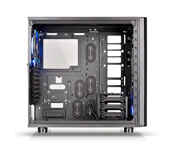 Gabinete Thermaltake View 31 TG LED Azul, CA-1H8-00M1WN-00