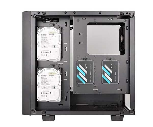 Gabinete Thermaltake Core G21 TG Preto, CA-1I4-00M1WN-00