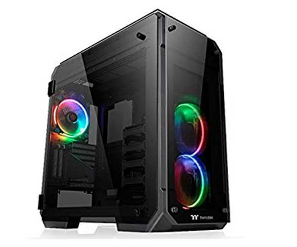 Gabinete Thermaltake View 71 TG RGB Preto, CA-1I7-00F1WN-01