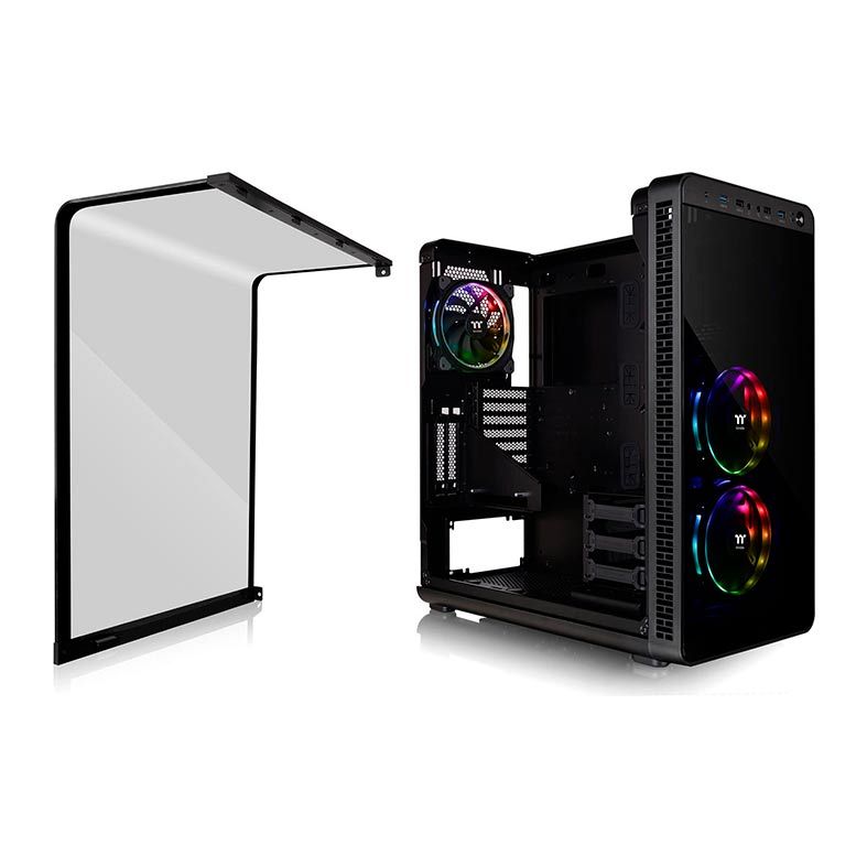 Gabinete Gamer Thermaltake View 37 RGB ,CA-1J7-00M1WN-01