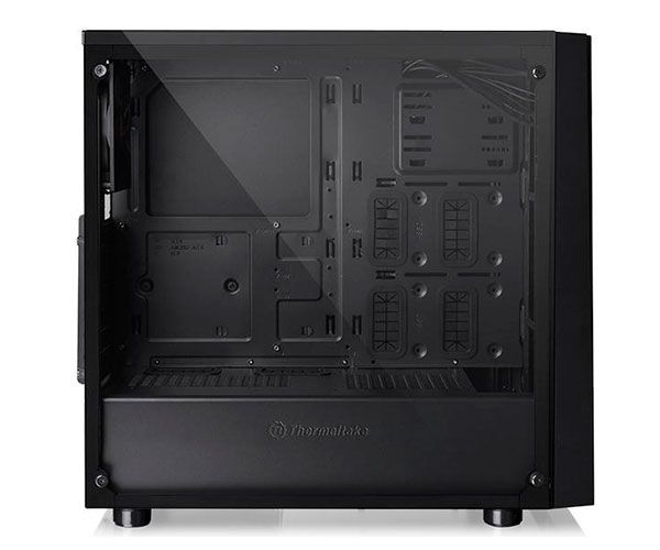 Gabinete Thermaltake Versa J21 TG Preto Lateral em Vidro, CA-1K1-00M1WN-00