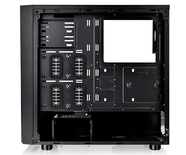 Gabinete Thermaltake Versa J21 TG Preto Lateral em Vidro, CA-1K1-00M1WN-00