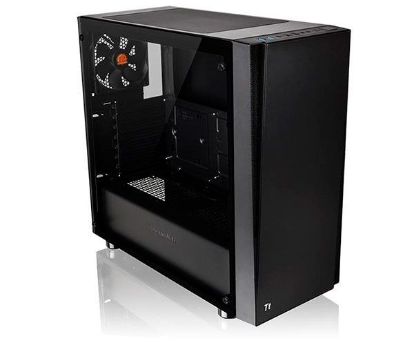 Gabinete Thermaltake Versa J21 TG Preto Lateral em Vidro, CA-1K1-00M1WN-00