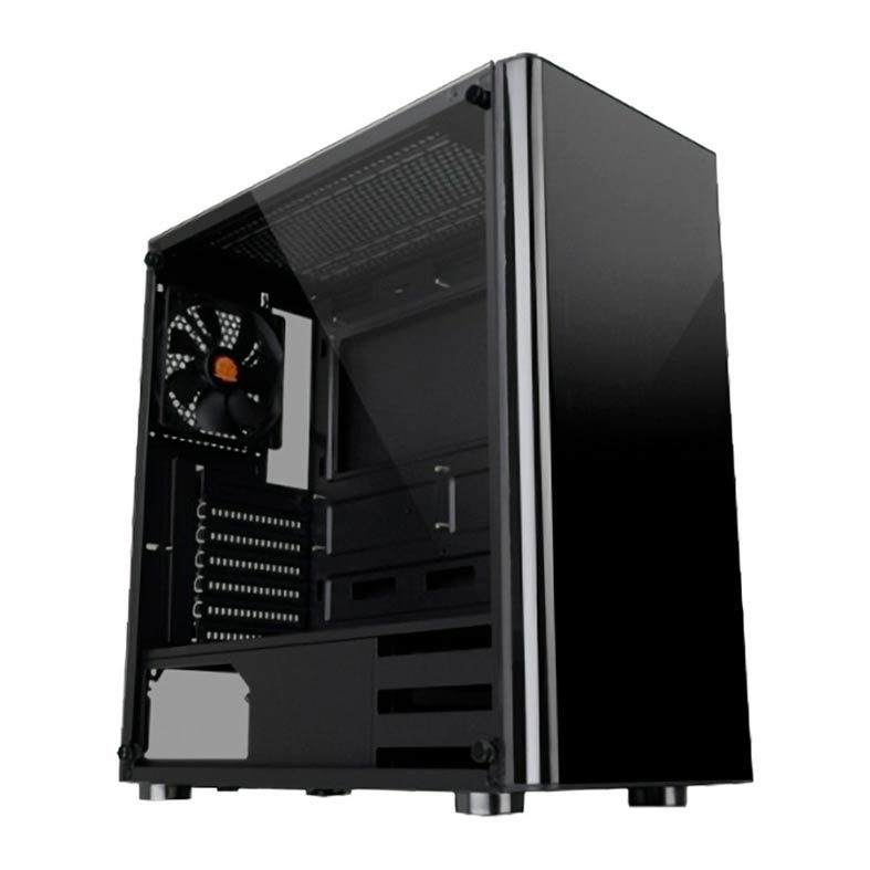 Gabinete Thermaltake V200TG TPG Preto, CA-1K8-00M1WN-00