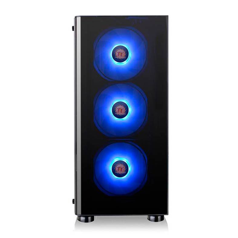 Gabinete Thermaltake V200 TG RGB Lateral em Vidro Temp, CA-1K8-00M1WN-01