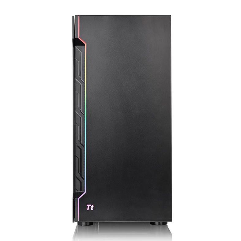 Gabinete Thermaltake H200 TG RGB Preto Lateral Vidro Temp, CA-1M3-00M1WN-00