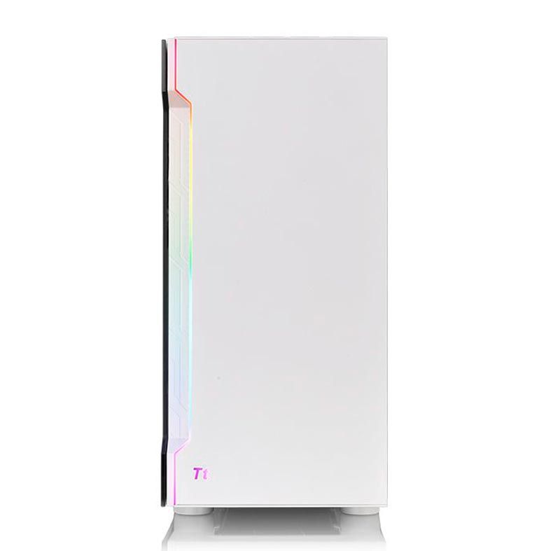 Gabinete Thermaltake H200 TG RGB Snow Edition Lateral Vidro Temp, CA-1M3-00M6WN-00