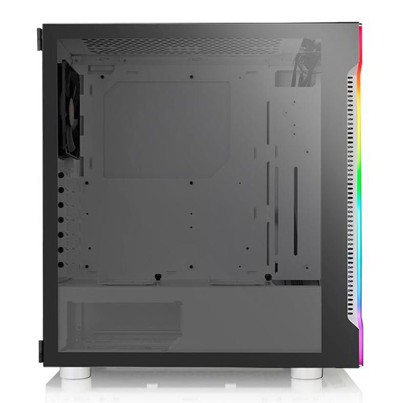 Gabinete Thermaltake H200 TG RGB Snow Edition Lateral Vidro Temp, CA-1M3-00M6WN-00