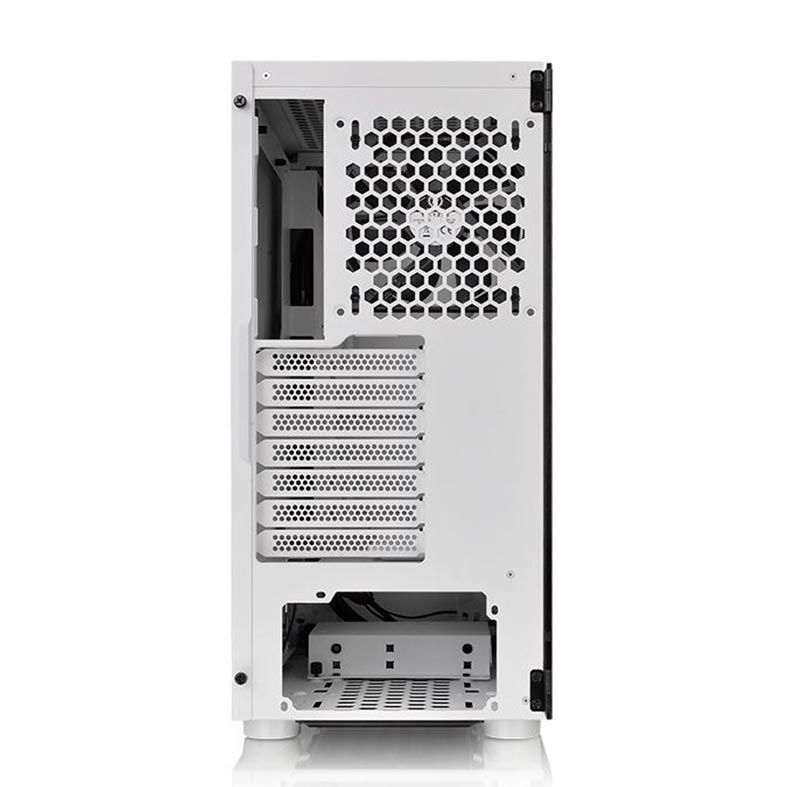 Gabinete Thermaltake H200 TG RGB Snow Edition Lateral Vidro Temp, CA-1M3-00M6WN-00