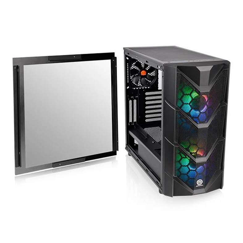 Gabinete Thermaltake Commander C36 ARGB Lateral Vidro Temp, CA-1N7-00M1WN-00