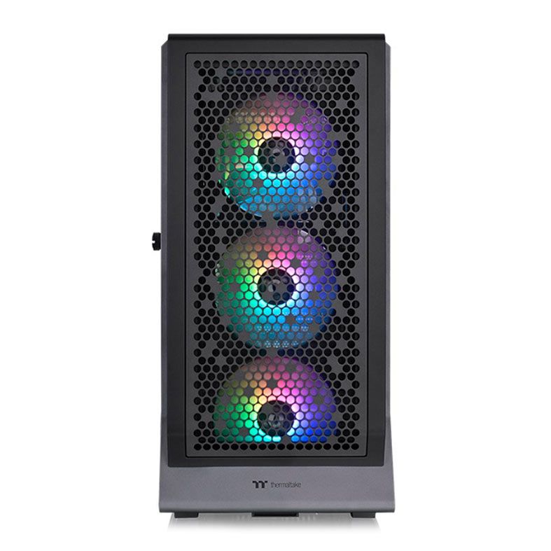 Gabinete Gamer Thermaltake Ceres 500 TG, ARGB, Mid-Tower, Lateral de Vidro, Preto, CA-1X5-00M1WN-00