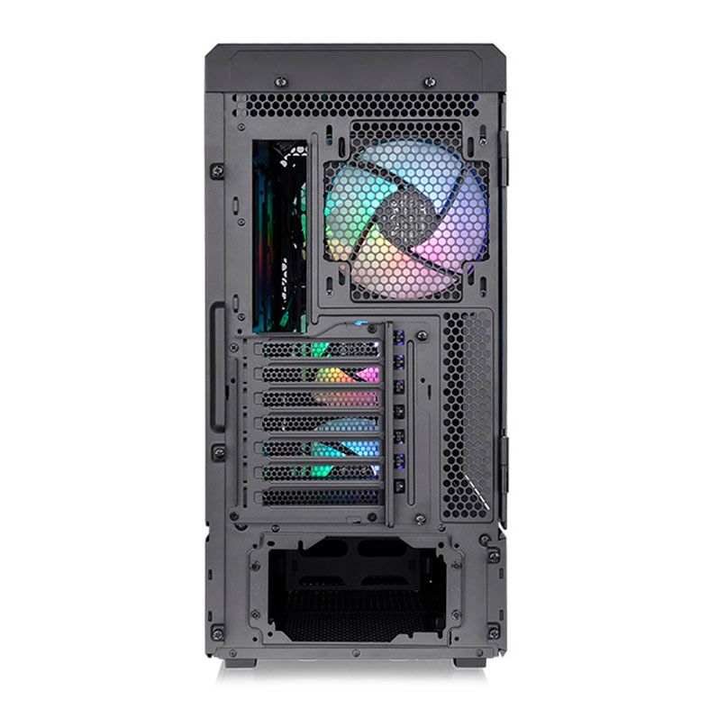 Gabinete Gamer Thermaltake Ceres 500 TG, ARGB, Mid-Tower, Lateral de Vidro, Preto, CA-1X5-00M1WN-00