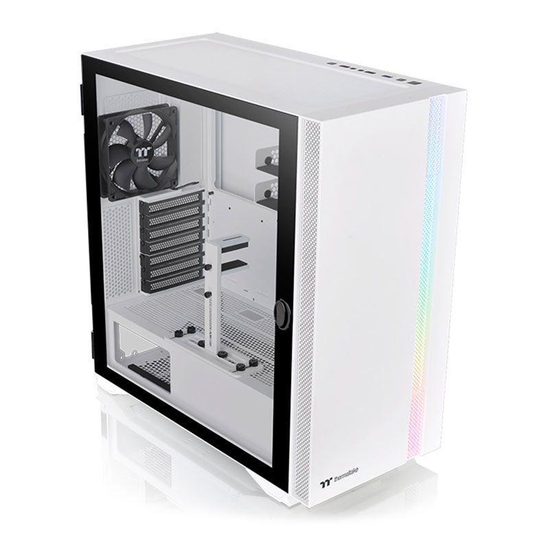 Gabinete Gamer Thermaltake H700 TG Snow Edition, Mid-Tower, Lateral de Vidro, Branco, CA-1Y1-00M6WN-00