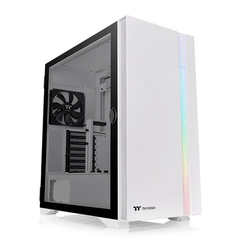 Gabinete Gamer Thermaltake H700 TG Snow Edition, Mid-Tower, Lateral de Vidro, Branco, CA-1Y1-00M6WN-00
