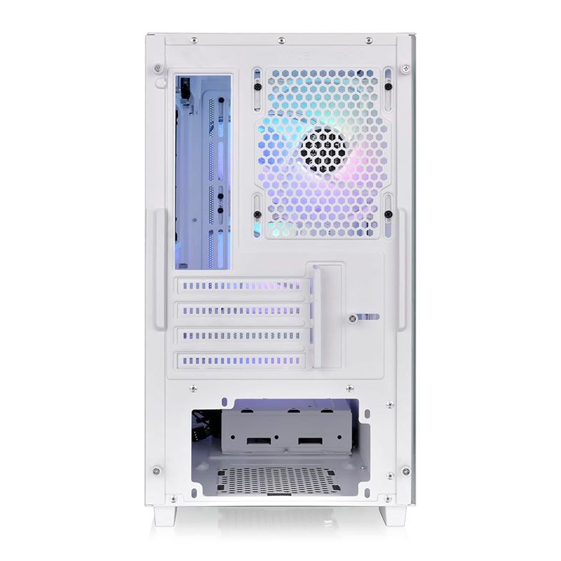 Gabinete Gamer Thermaltake Versa H16 TG, ARGB, Micro-Tower, Lateral de Vidro, Branco, CA-1Y8-00S6WN-01