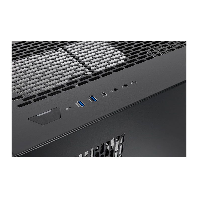 Gabinete Gamer Thermaltake CTE E550 TG, Mid-Tower, Lateral de Vidro, Preto, CA-1Z8-00M1WN-00