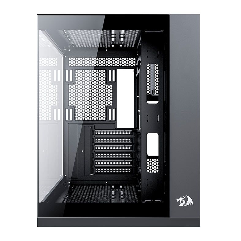 Gabinete Redragon Wideload Pro, Mid-Tower, Lateral de Vidro, Preto, CA-604B-PRO