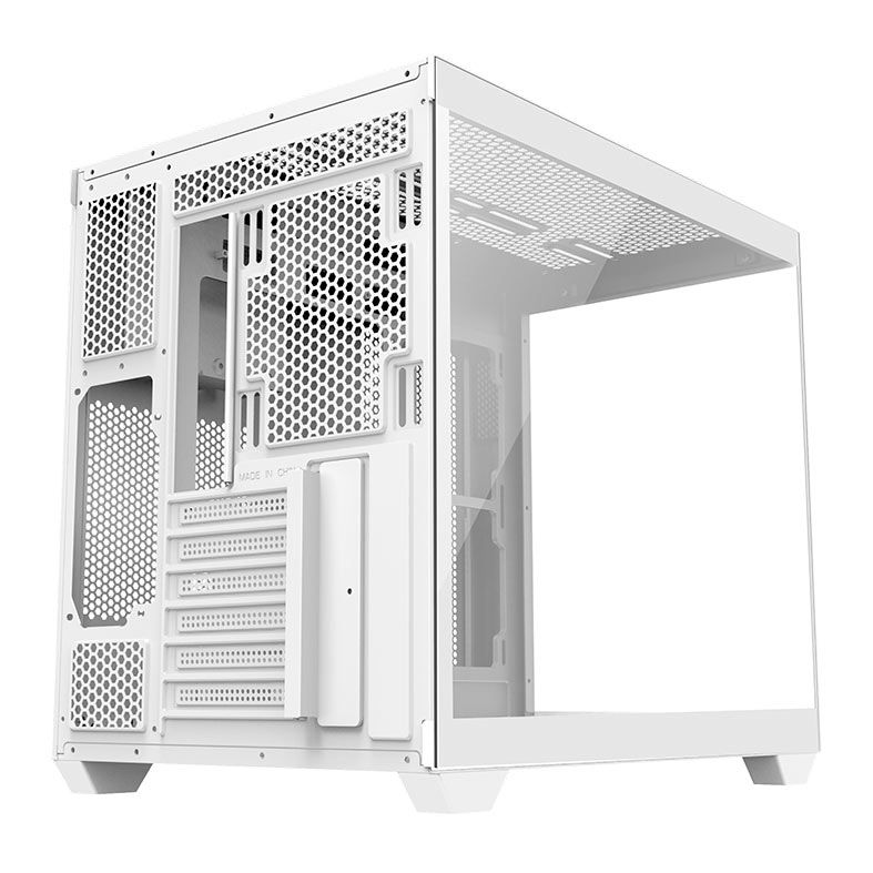 Gabinete Gamer Redragon Wideload Lite, Mid-Tower, Lateral de Vidro, Branco, CA-604W