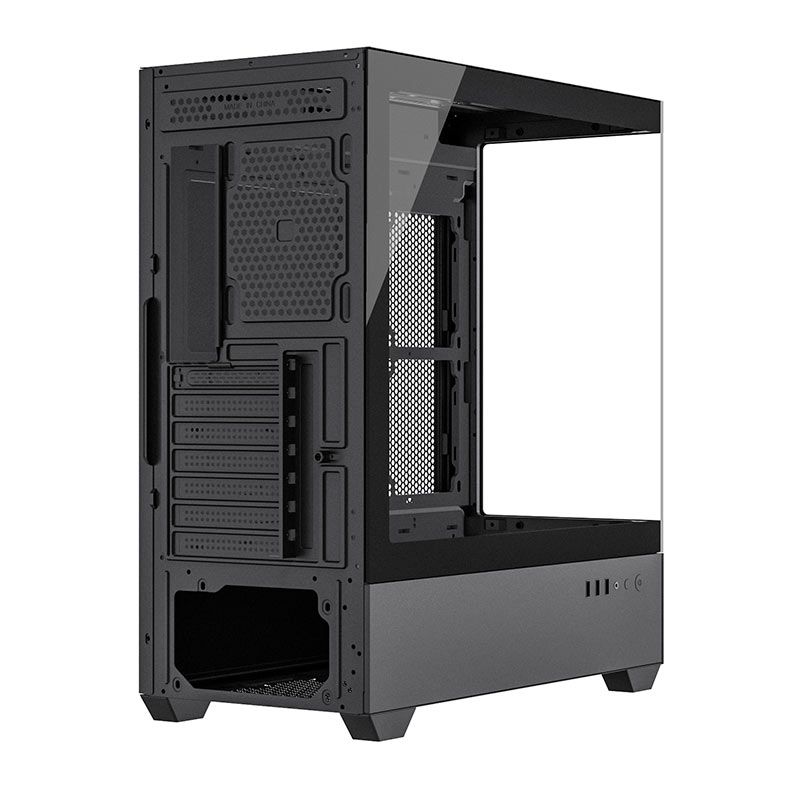 Gabinete Gamer Redragon Reflect Flow, Mid-Tower, Lateral de Vidro, Preto, CA-606B