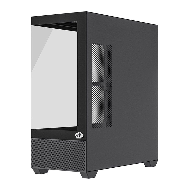 Gabinete Gamer Redragon Reflect Flow, Mid-Tower, Lateral de Vidro, Preto, CA-606B