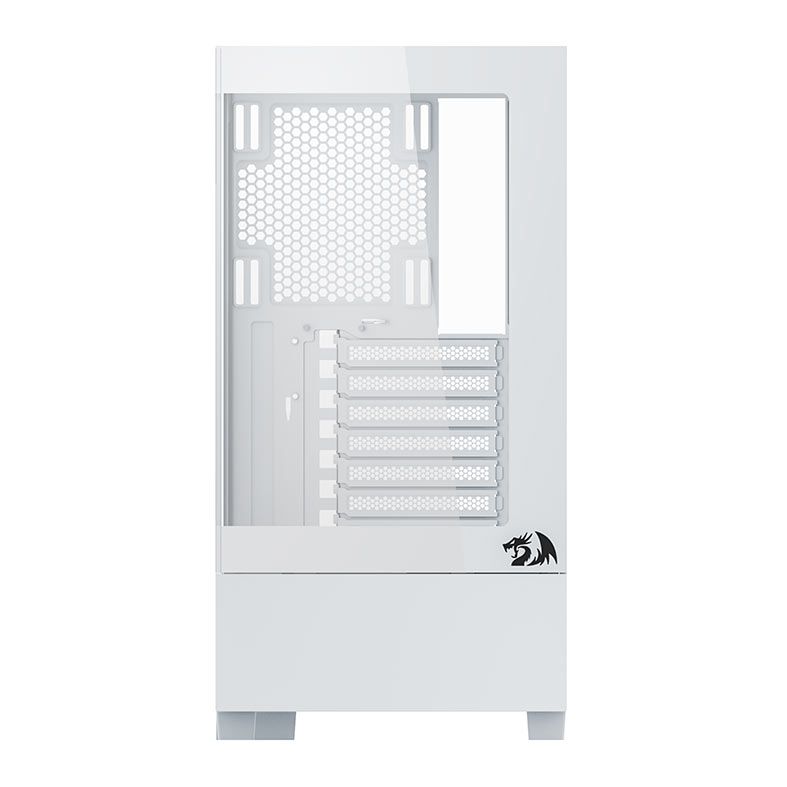 Gabinete Gamer Redragon Reflect Pro, Mid-Tower, Lateral de Vidro, Branco, CA-607W