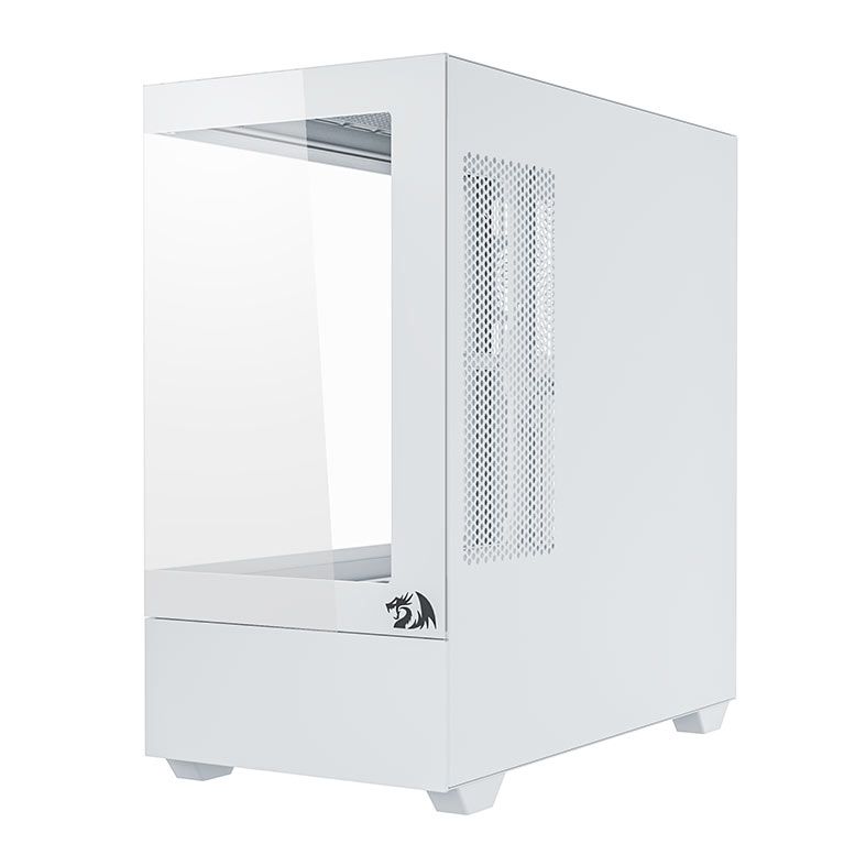 Gabinete Gamer Redragon Reflect Pro, Mid-Tower, Lateral de Vidro, Branco, CA-607W