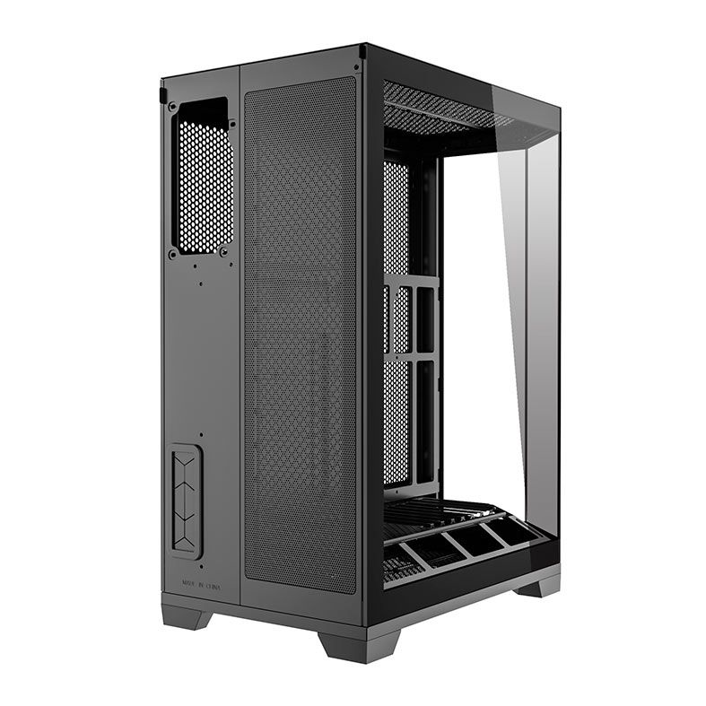 Gabinete Gamer Redragon Edge, Full tower, Lateral de Vidro, Preto, CA-608B