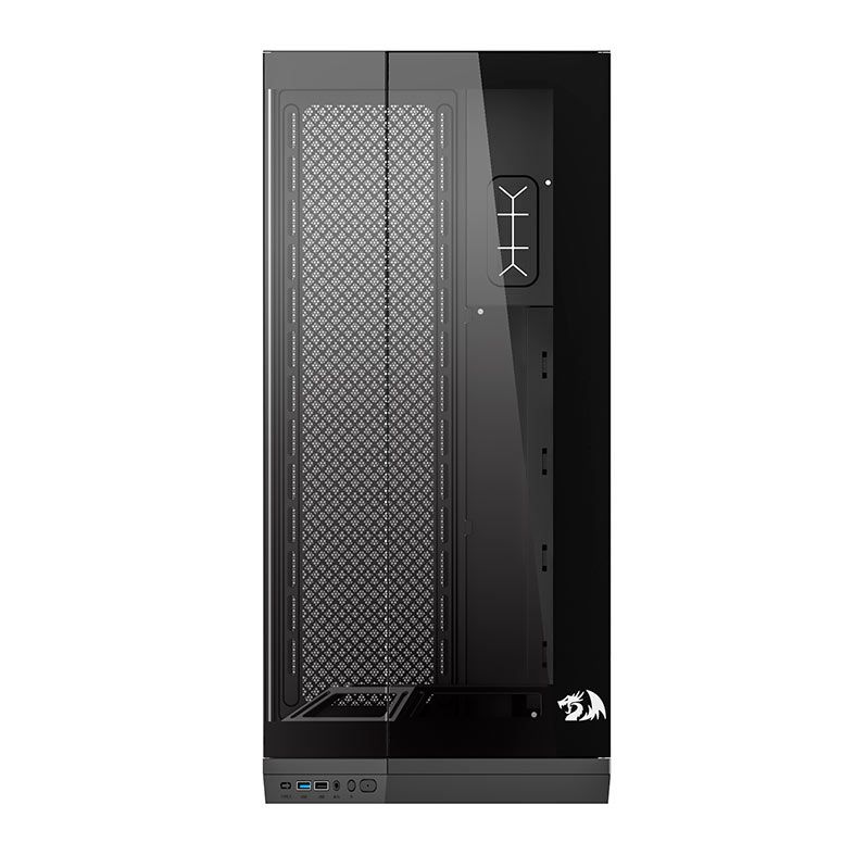 Gabinete Gamer Redragon Edge, Full tower, Lateral de Vidro, Preto, CA-608B