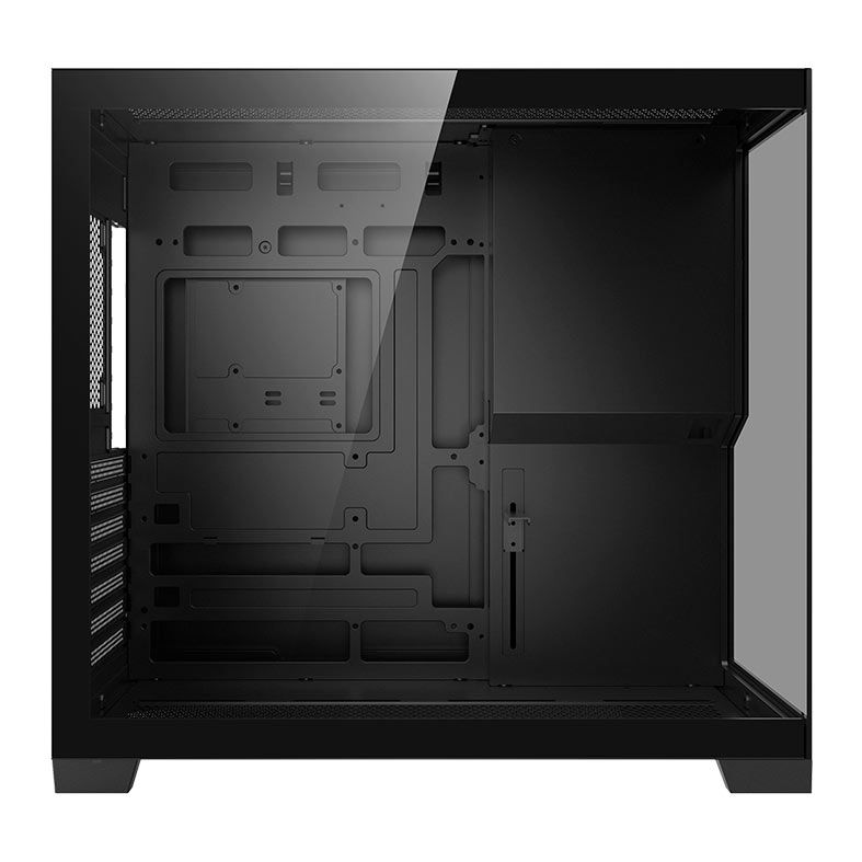 Gabinete Redragon Flux, Mid-Tower, Lateral de Vidro, Sem Fans, Preto, CA-632B