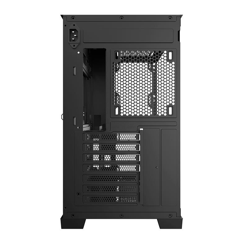 Gabinete Redragon Flux, Mid-Tower, Lateral de Vidro, Sem Fans, Preto, CA-632B