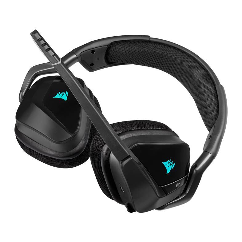 Headset Gamer Corsair Void RGB Elite Wireless Carbon 7.1 Drivers 50mm, CA-9011201-NA