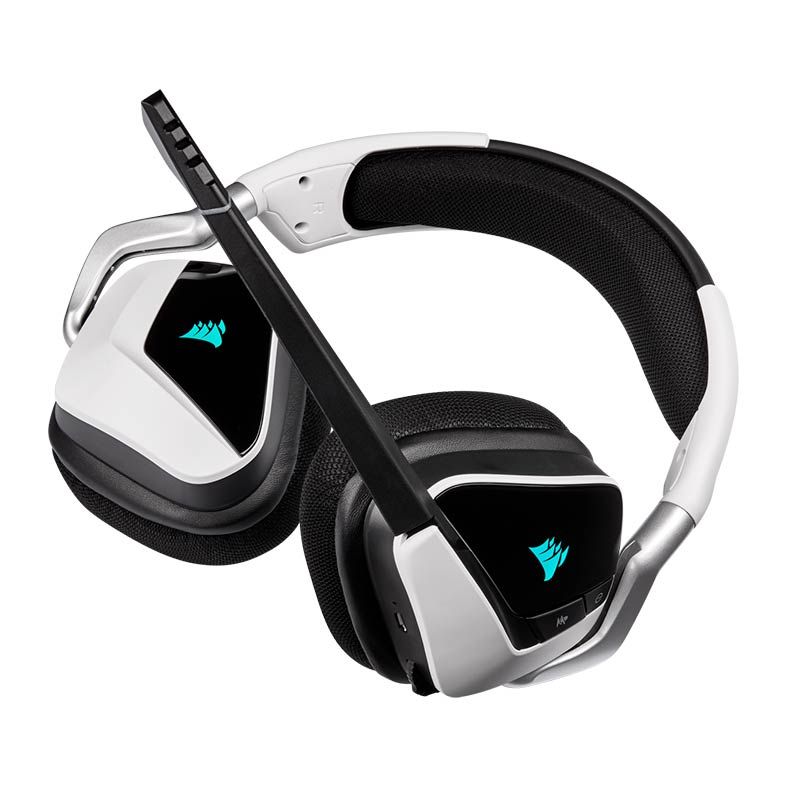 Headset Gamer Corsair Void RGB Elite Wireless Branco 7.1 Drivers 50mm, CA-9011202-NA