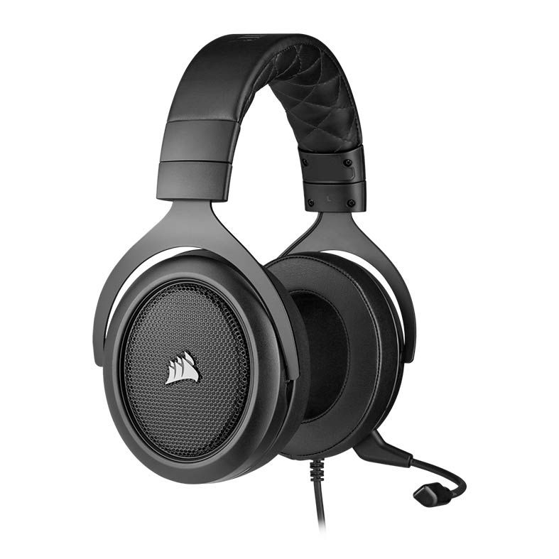 Headset Gamer Corsair HS50 Pro Stereo Carbon Drivers 50mm, CA-9011215-NA