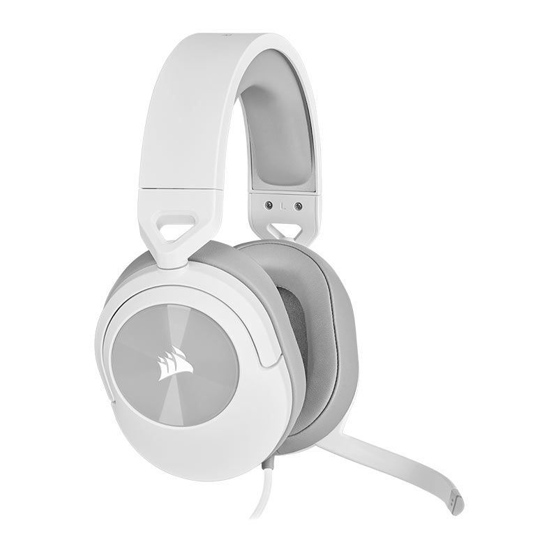 Headset Gamer Corsair HS55 Stereo, Drivers 50mm, Branco, CA-9011261-NA