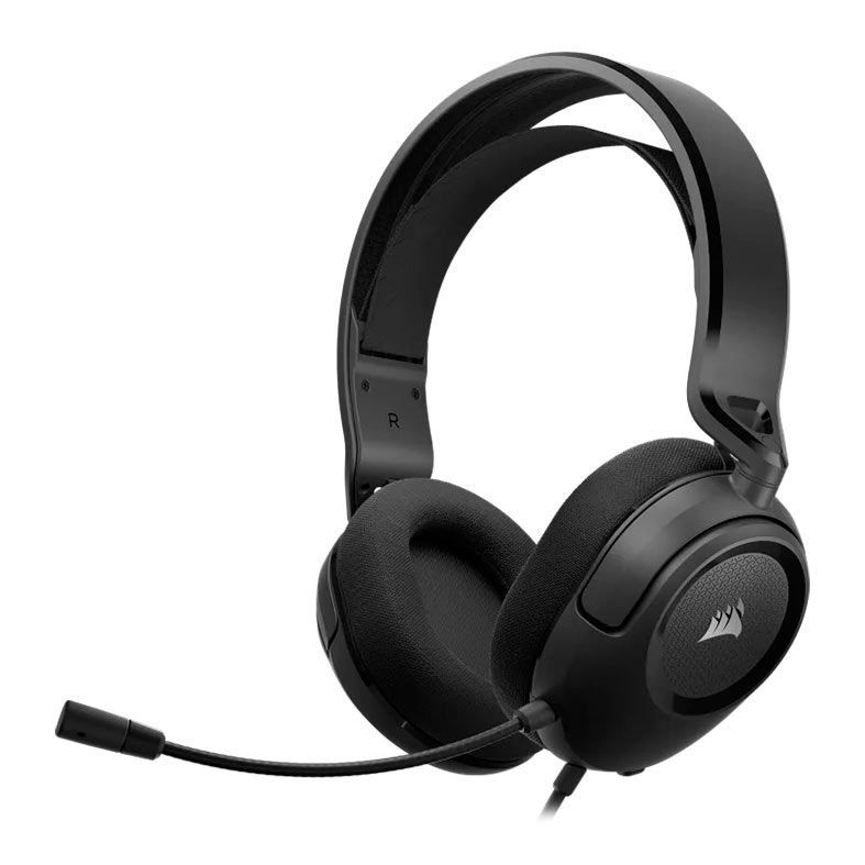 Headset Gamer Corsair HS35 V2, Multiplataforma, Drivers 50mm, Preto, CA-9011377-NA