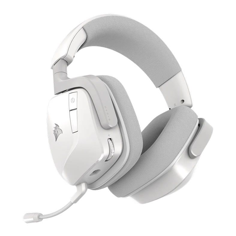 Headset Gamer Corsair Void Wireless V2, RGB, Drivers 50mm, Branco, CA-9011380-WW
