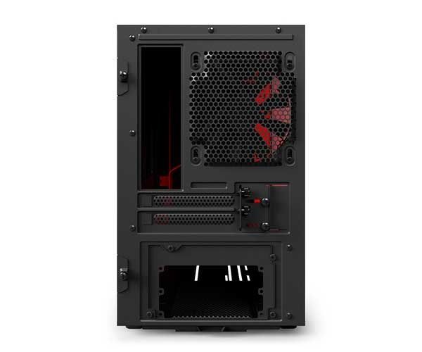 Gabinete NZXT H200i Preto/Vermelho, CA-H200W-BR