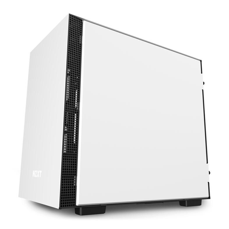 Gabinete NZXT H210 Branco/Preto, CA-H210B-W1