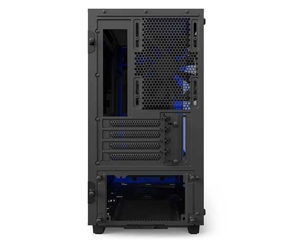 Gabinete NZXT H400i Preto/Azul, CA-H400W-BL