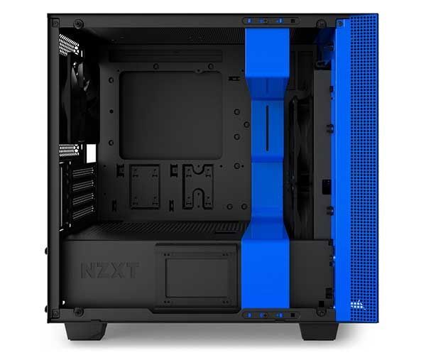 Gabinete NZXT H400i Preto/Azul, CA-H400W-BL