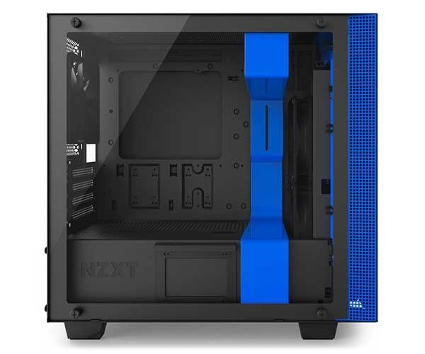 Gabinete NZXT H400i Preto/Azul, CA-H400W-BL