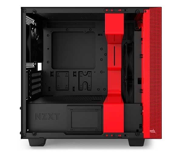 Gabinete NZXT H400i Preto/Vermelho, CA-H400W-BR